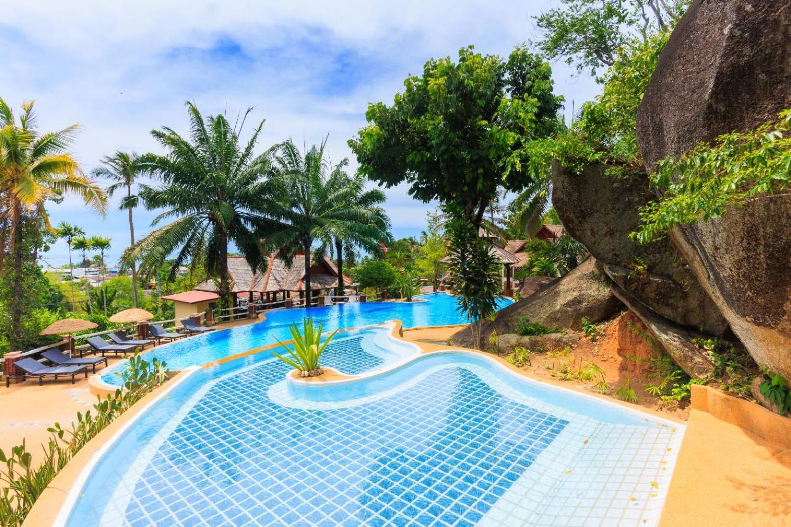 Ferienwohnung Samui Wooden Hill Lamai Beach  Exterior foto