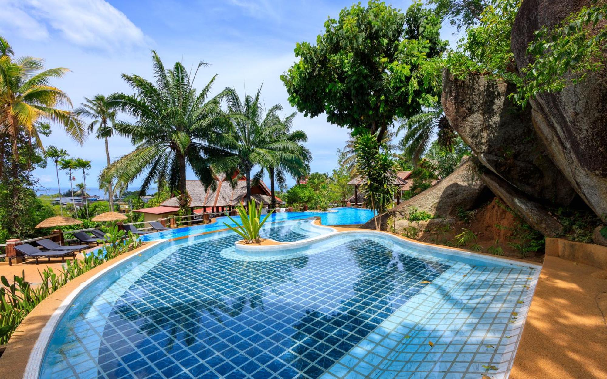 Ferienwohnung Samui Wooden Hill Lamai Beach  Exterior foto