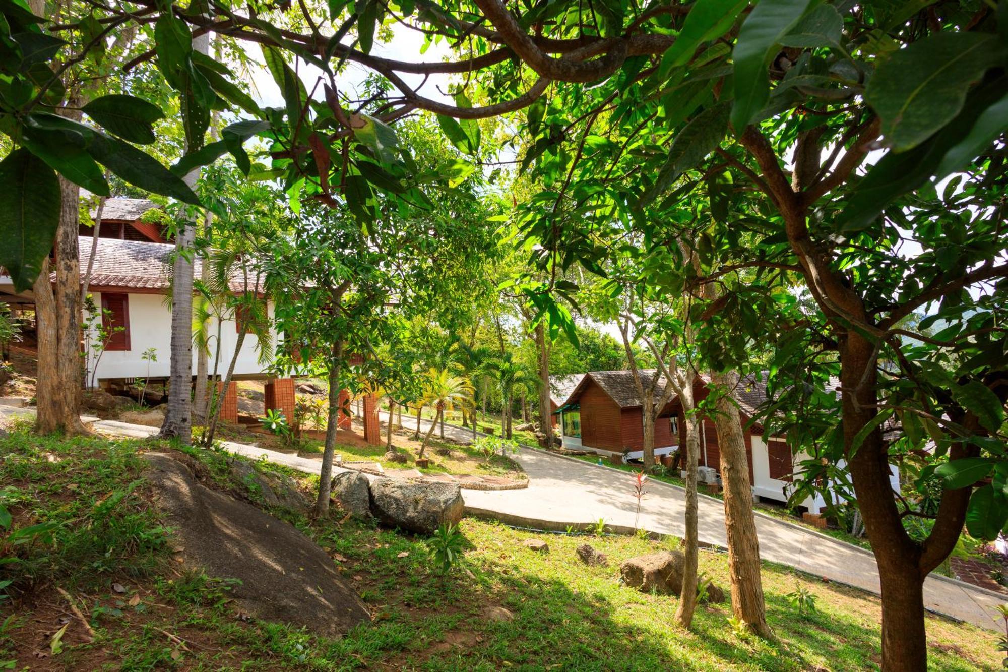 Ferienwohnung Samui Wooden Hill Lamai Beach  Exterior foto