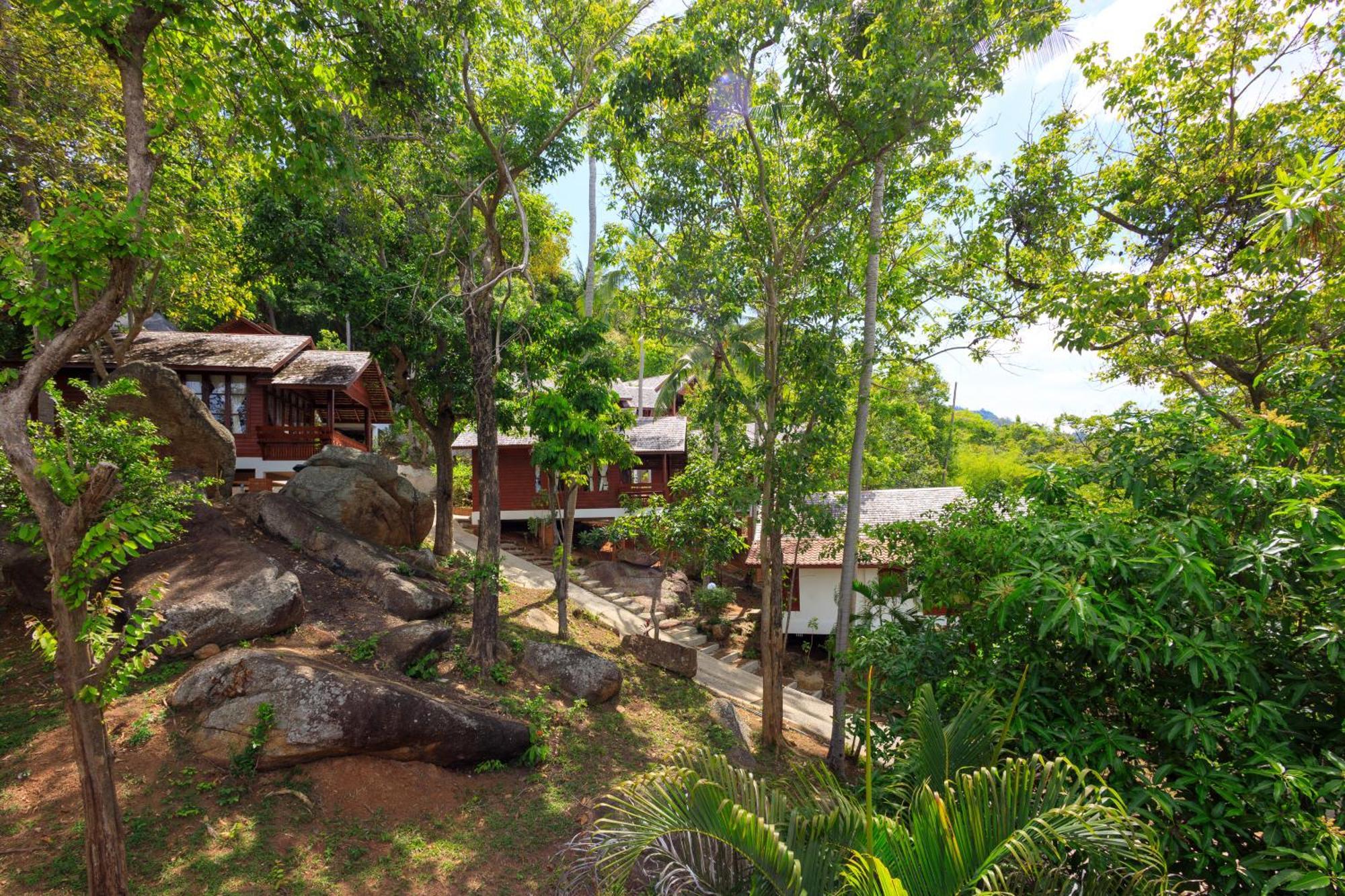 Ferienwohnung Samui Wooden Hill Lamai Beach  Exterior foto