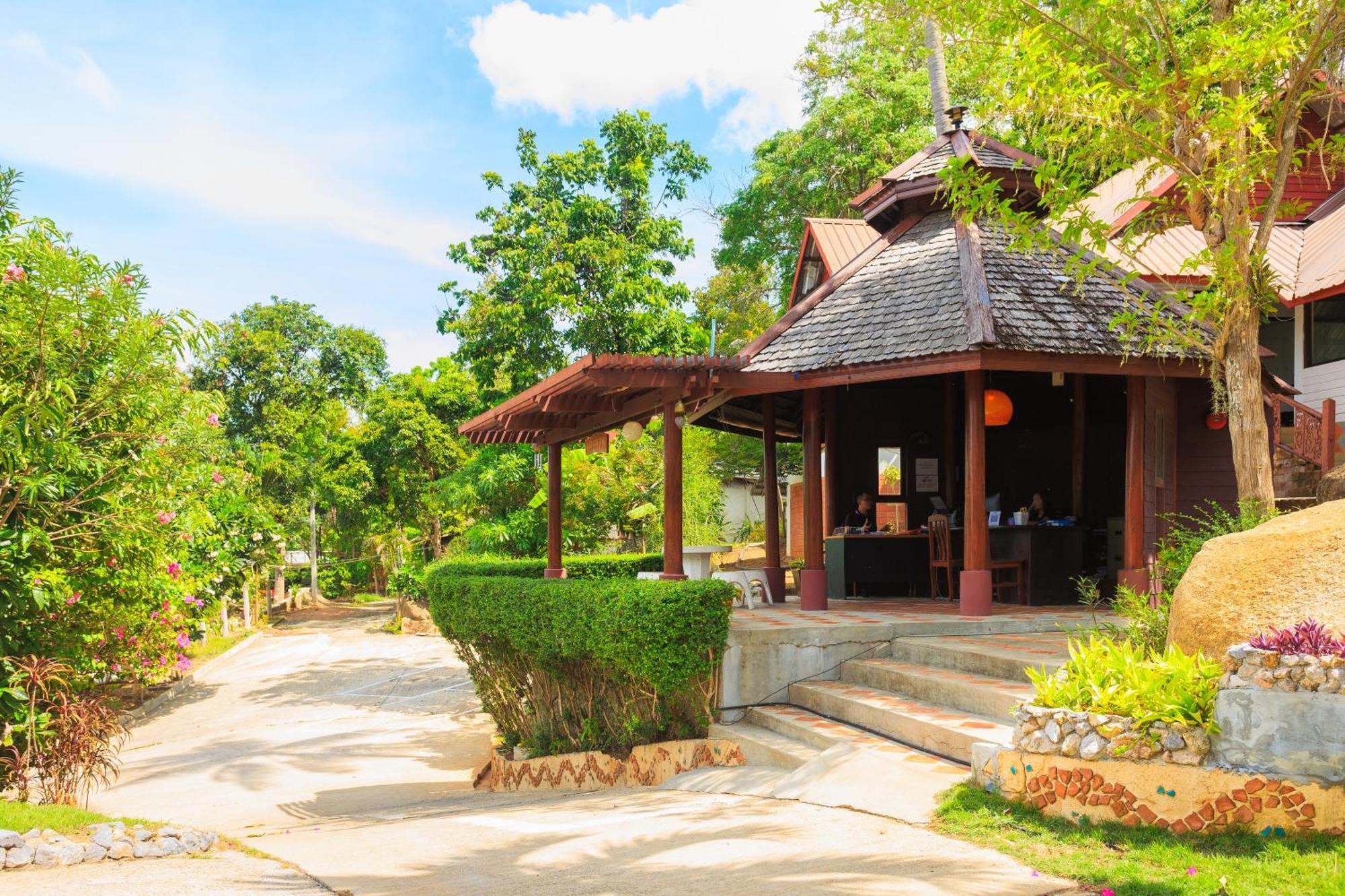 Ferienwohnung Samui Wooden Hill Lamai Beach  Exterior foto