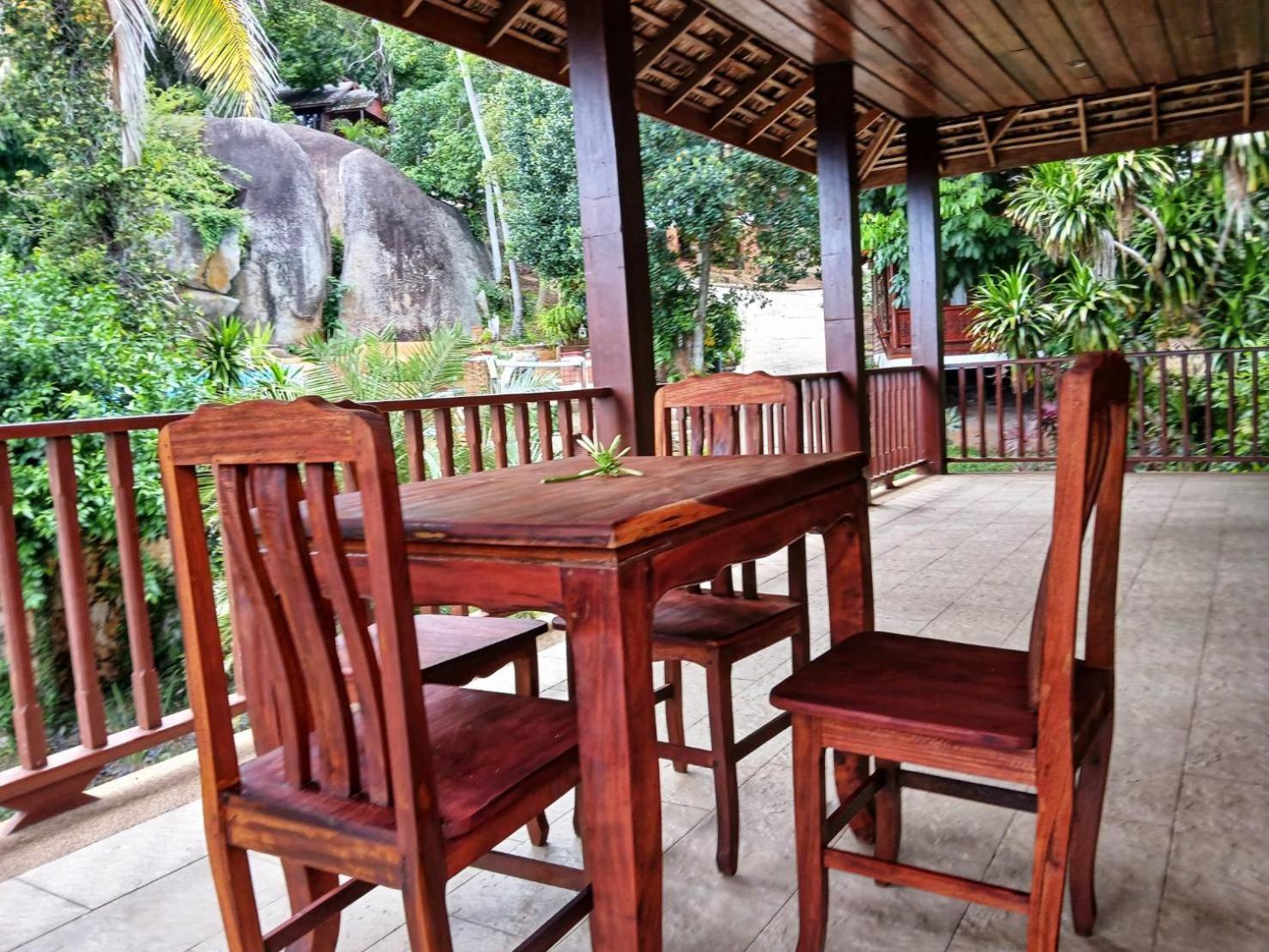 Ferienwohnung Samui Wooden Hill Lamai Beach  Exterior foto