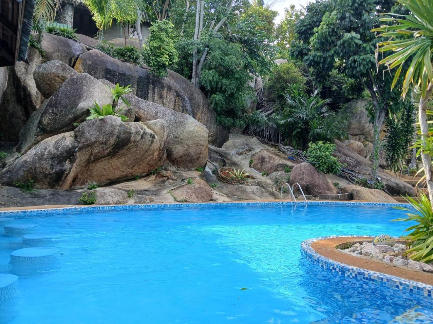 Ferienwohnung Samui Wooden Hill Lamai Beach  Exterior foto