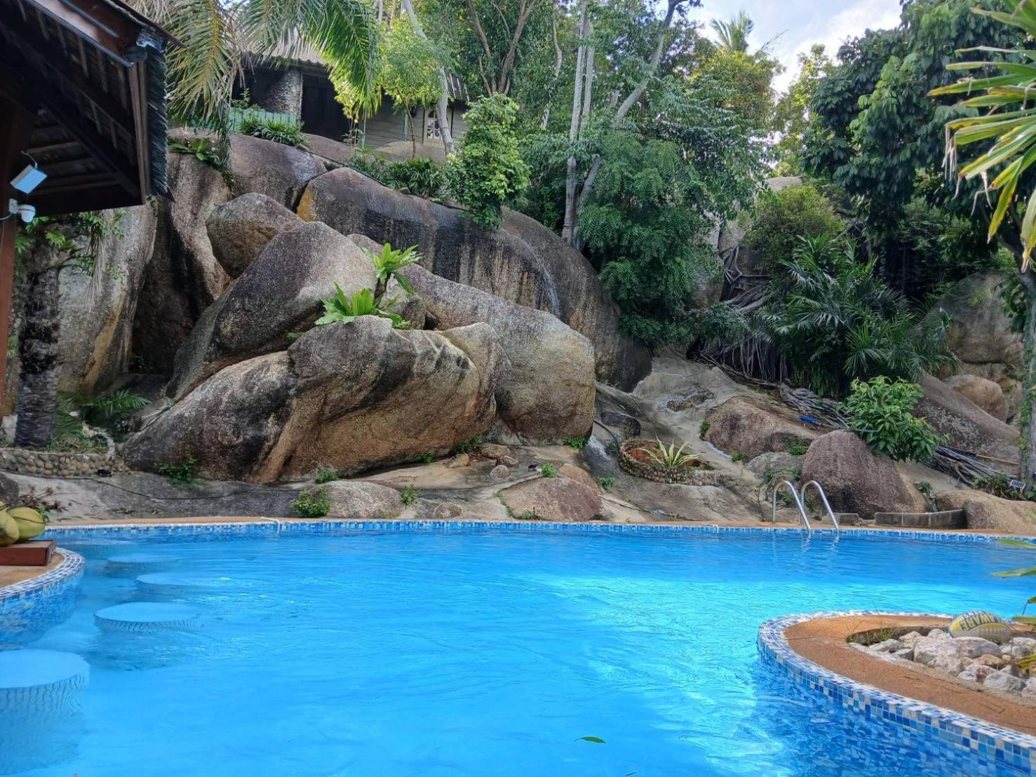 Ferienwohnung Samui Wooden Hill Lamai Beach  Exterior foto